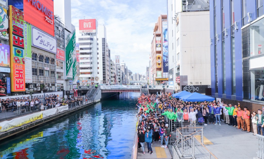 「ミナミ一斉大そうじ　ミナミべっぴんぷろじぇくと2018」 無事に終了しました！